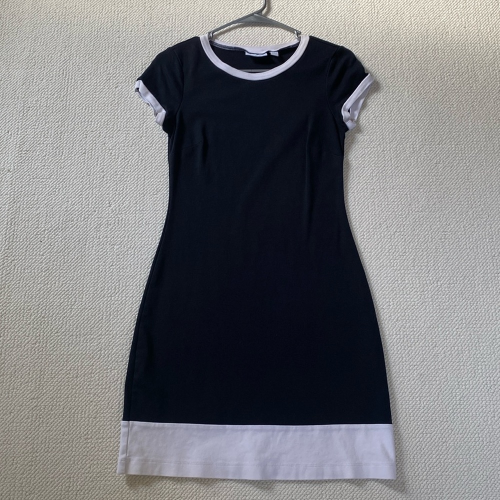 Black and white dress